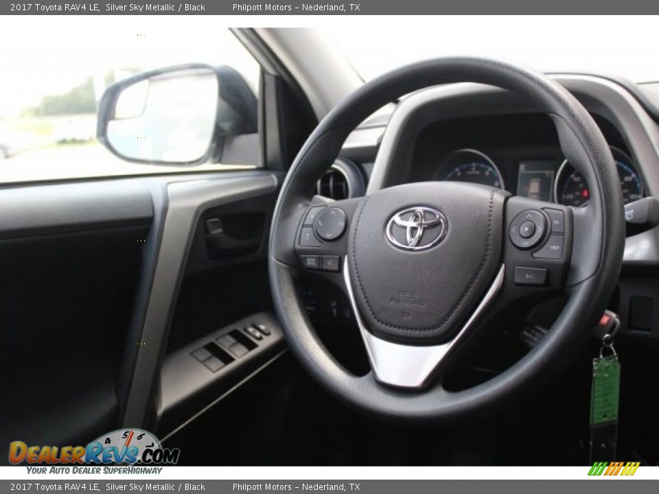 2017 Toyota RAV4 LE Silver Sky Metallic / Black Photo #21