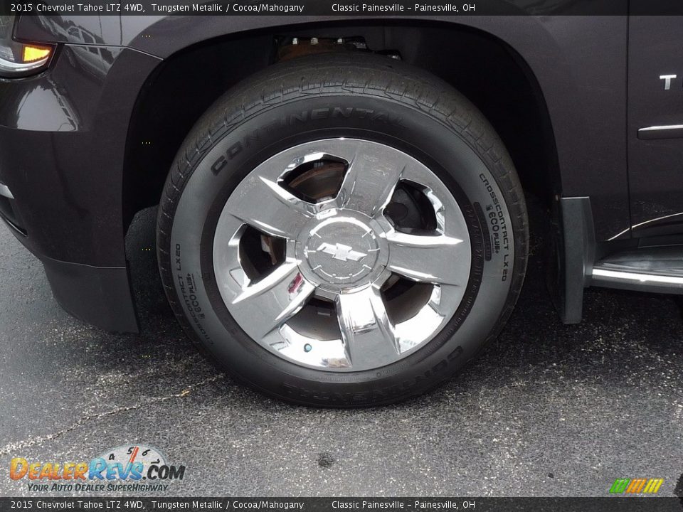 2015 Chevrolet Tahoe LTZ 4WD Tungsten Metallic / Cocoa/Mahogany Photo #5