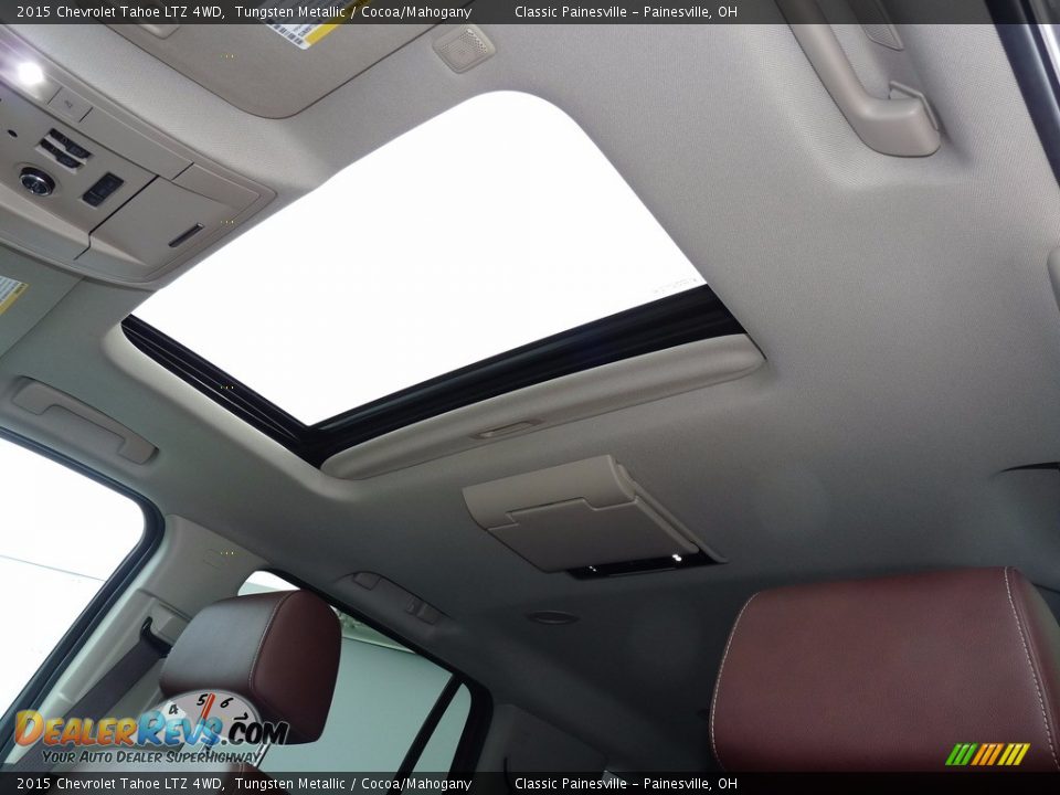 2015 Chevrolet Tahoe LTZ 4WD Tungsten Metallic / Cocoa/Mahogany Photo #7