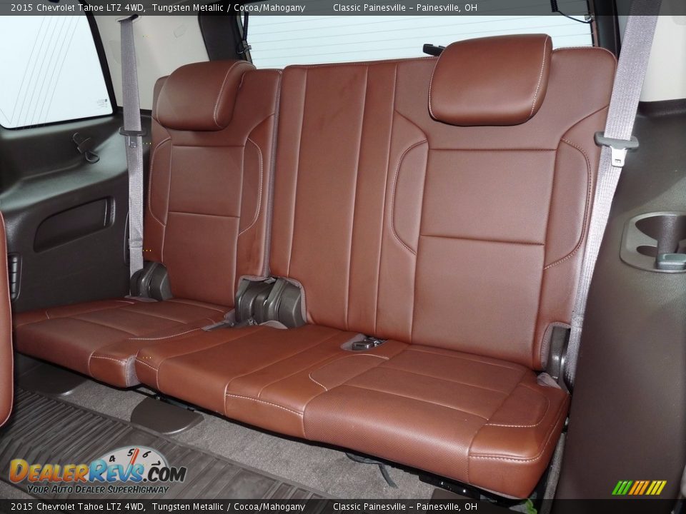 2015 Chevrolet Tahoe LTZ 4WD Tungsten Metallic / Cocoa/Mahogany Photo #10