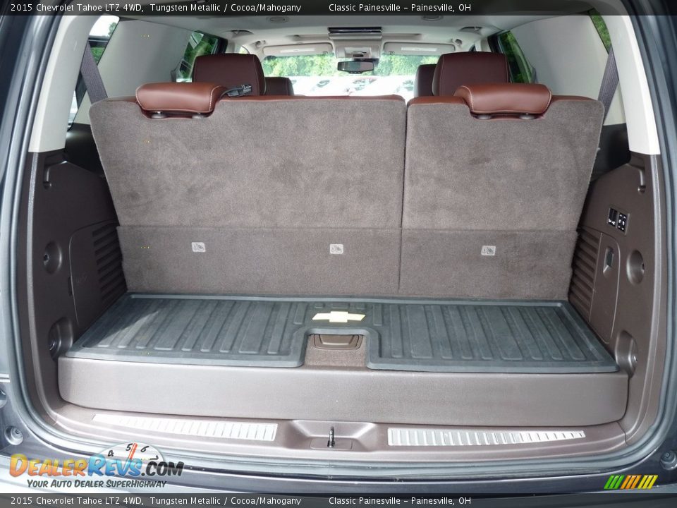2015 Chevrolet Tahoe LTZ 4WD Tungsten Metallic / Cocoa/Mahogany Photo #11