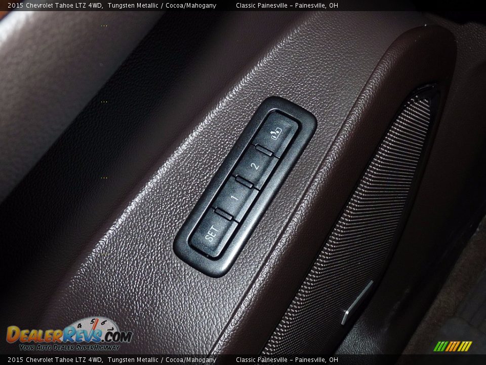 2015 Chevrolet Tahoe LTZ 4WD Tungsten Metallic / Cocoa/Mahogany Photo #14