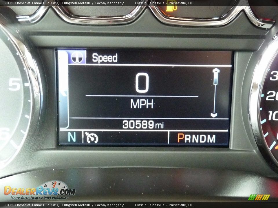 2015 Chevrolet Tahoe LTZ 4WD Tungsten Metallic / Cocoa/Mahogany Photo #18