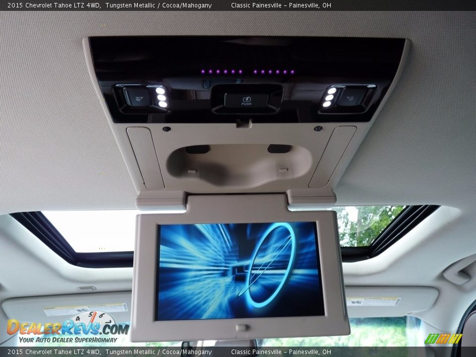 2015 Chevrolet Tahoe LTZ 4WD Tungsten Metallic / Cocoa/Mahogany Photo #20