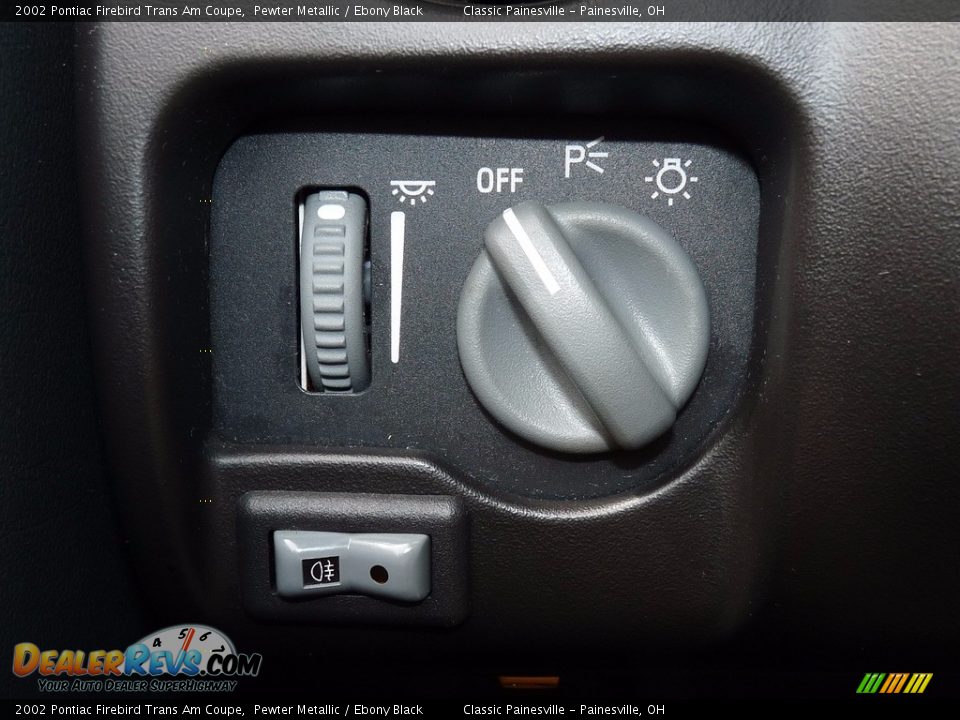 2002 Pontiac Firebird Trans Am Coupe Pewter Metallic / Ebony Black Photo #11