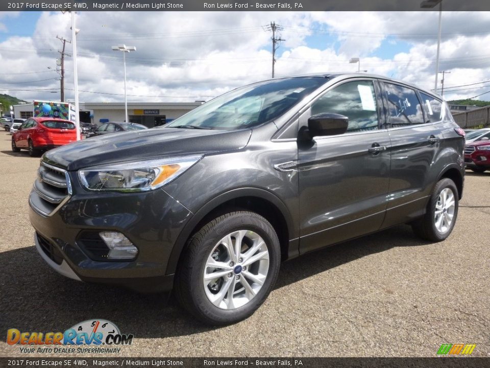2017 Ford Escape SE 4WD Magnetic / Medium Light Stone Photo #7