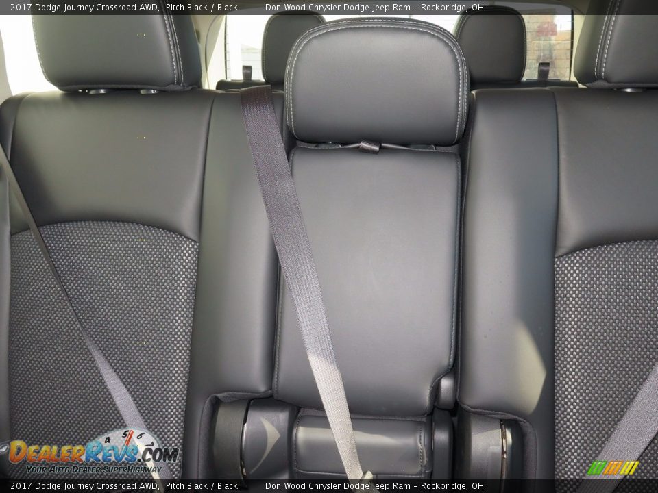 2017 Dodge Journey Crossroad AWD Pitch Black / Black Photo #13