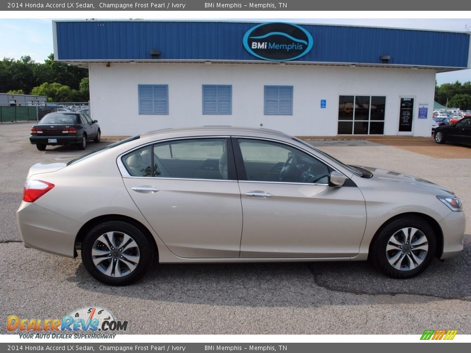 2014 Honda Accord LX Sedan Champagne Frost Pearl / Ivory Photo #6