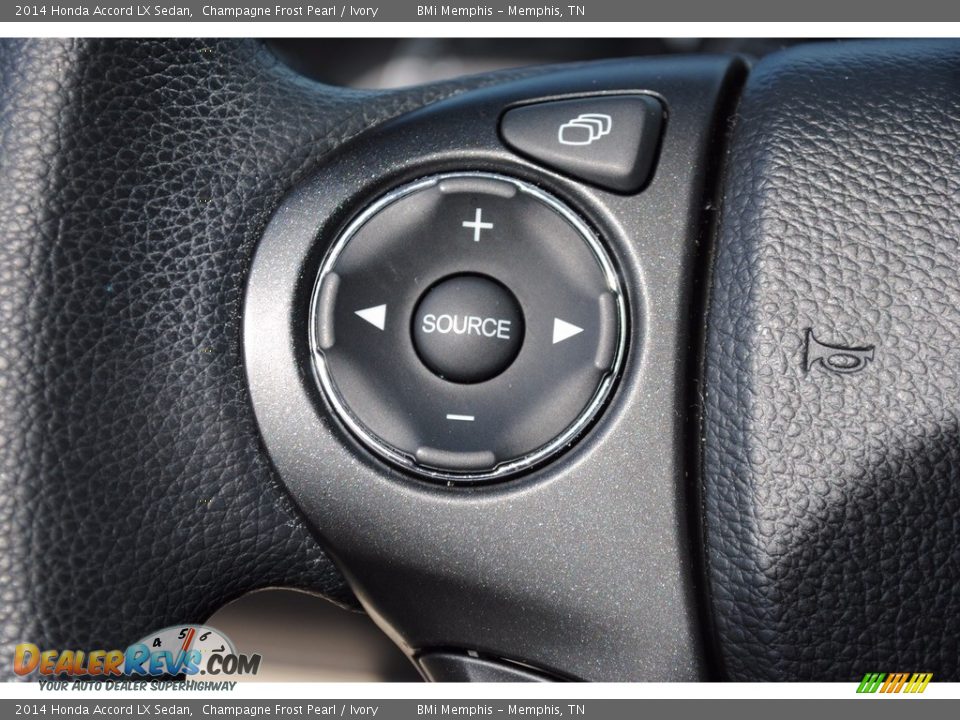 2014 Honda Accord LX Sedan Champagne Frost Pearl / Ivory Photo #14