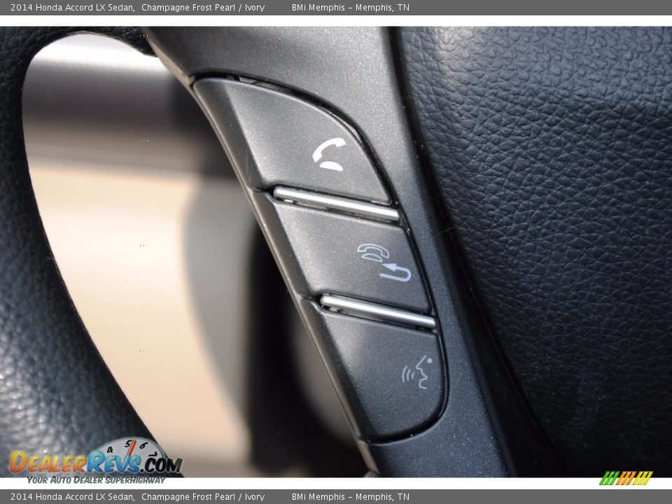 2014 Honda Accord LX Sedan Champagne Frost Pearl / Ivory Photo #15
