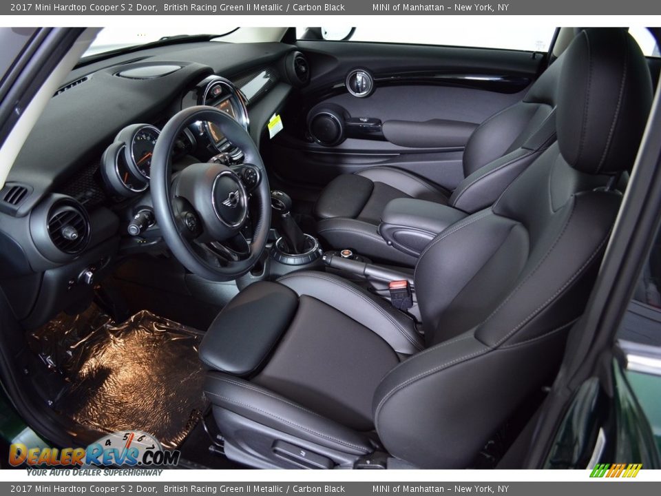 2017 Mini Hardtop Cooper S 2 Door British Racing Green II Metallic / Carbon Black Photo #8