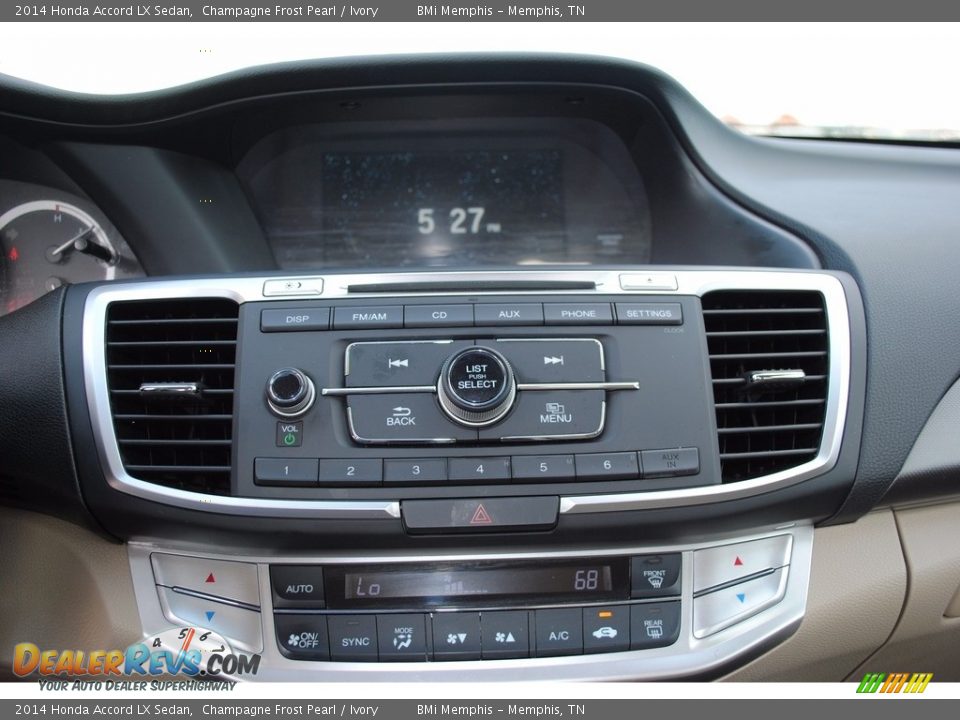 2014 Honda Accord LX Sedan Champagne Frost Pearl / Ivory Photo #17