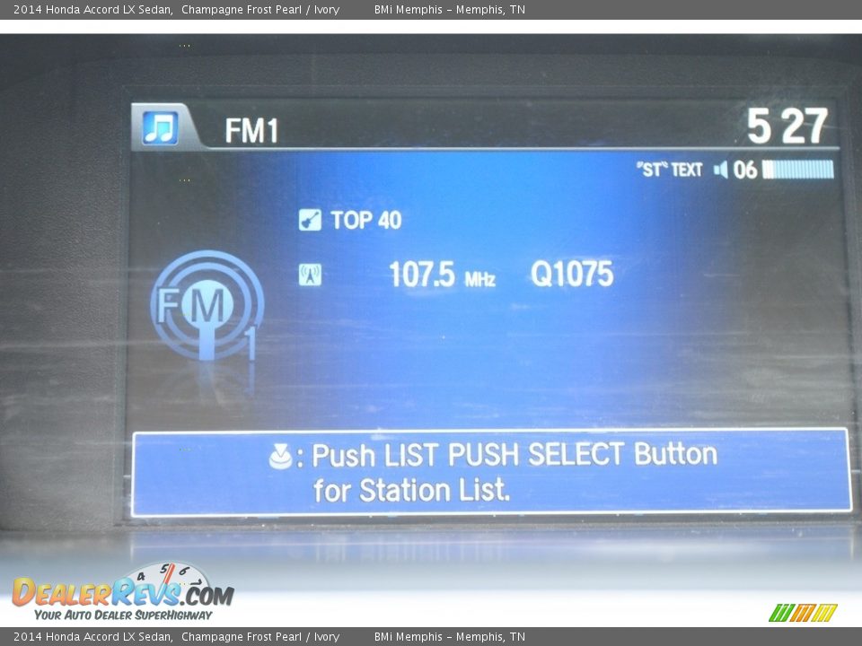 2014 Honda Accord LX Sedan Champagne Frost Pearl / Ivory Photo #19