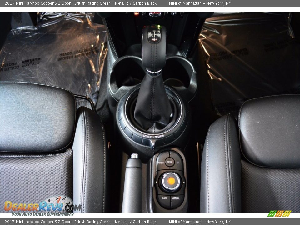 2017 Mini Hardtop Cooper S 2 Door British Racing Green II Metallic / Carbon Black Photo #13