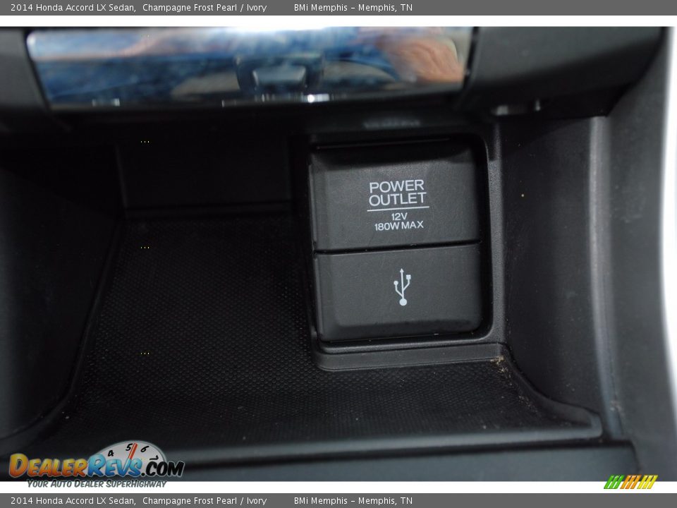 2014 Honda Accord LX Sedan Champagne Frost Pearl / Ivory Photo #21