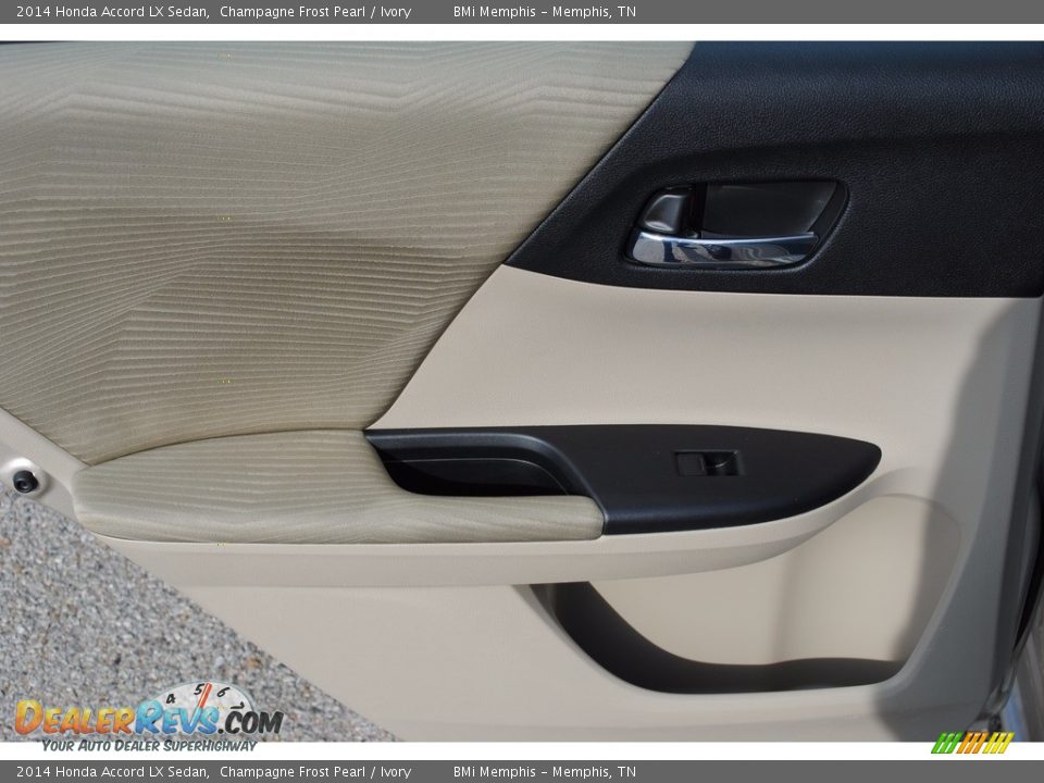 2014 Honda Accord LX Sedan Champagne Frost Pearl / Ivory Photo #22