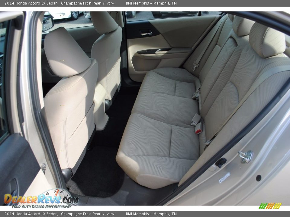 2014 Honda Accord LX Sedan Champagne Frost Pearl / Ivory Photo #23