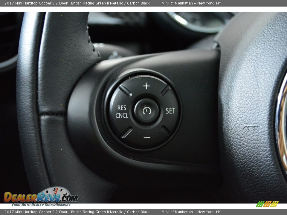 2017 Mini Hardtop Cooper S 2 Door British Racing Green II Metallic / Carbon Black Photo #15