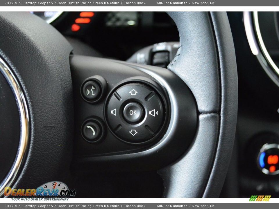 2017 Mini Hardtop Cooper S 2 Door British Racing Green II Metallic / Carbon Black Photo #16