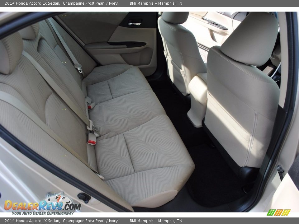 2014 Honda Accord LX Sedan Champagne Frost Pearl / Ivory Photo #25