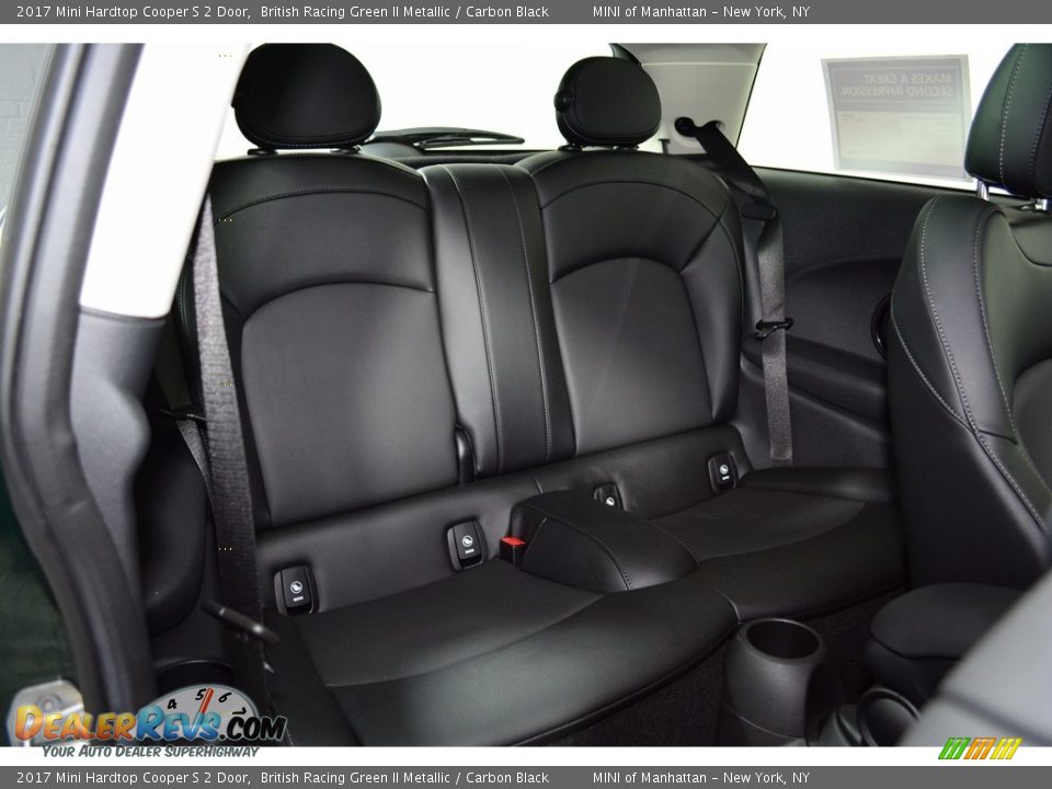 2017 Mini Hardtop Cooper S 2 Door British Racing Green II Metallic / Carbon Black Photo #17