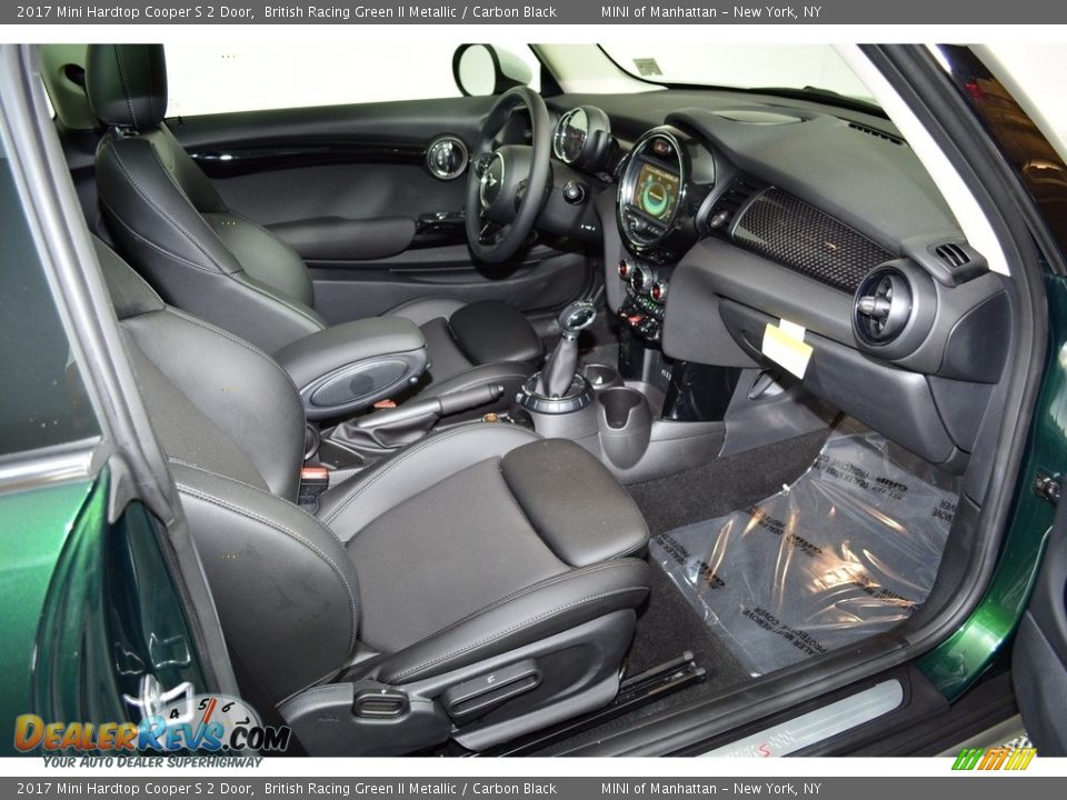 2017 Mini Hardtop Cooper S 2 Door British Racing Green II Metallic / Carbon Black Photo #18