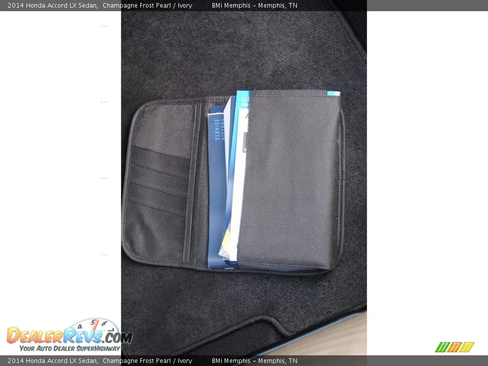 2014 Honda Accord LX Sedan Champagne Frost Pearl / Ivory Photo #28