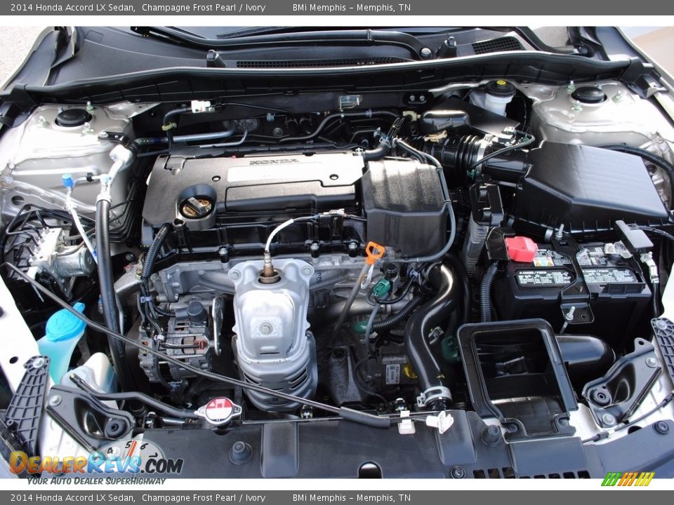 2014 Honda Accord LX Sedan Champagne Frost Pearl / Ivory Photo #29