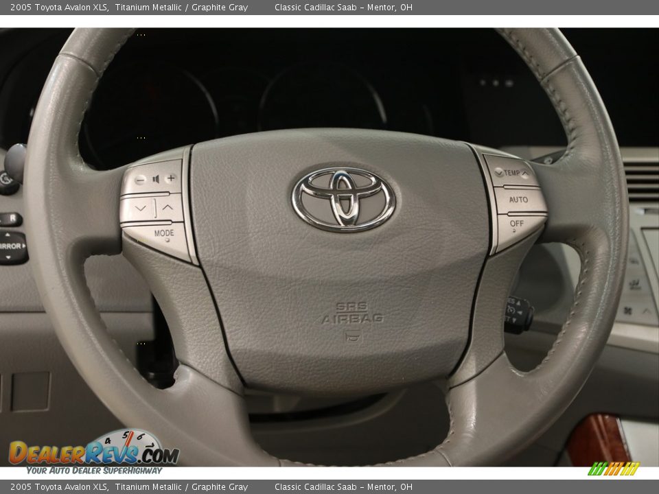 2005 Toyota Avalon XLS Titanium Metallic / Graphite Gray Photo #8