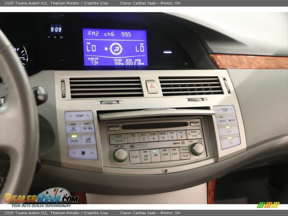 2005 Toyota Avalon XLS Titanium Metallic / Graphite Gray Photo #11