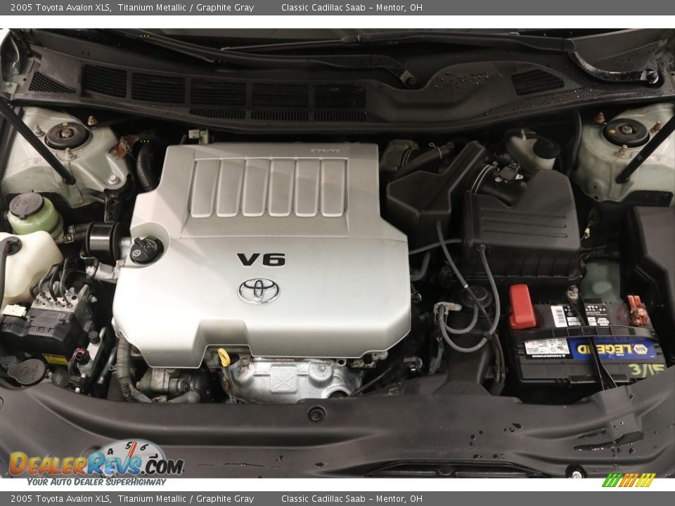 2005 Toyota Avalon XLS Titanium Metallic / Graphite Gray Photo #20