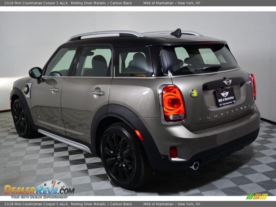 2018 Mini Countryman Cooper S ALL4 Melting Silver Metallic / Carbon Black Photo #4