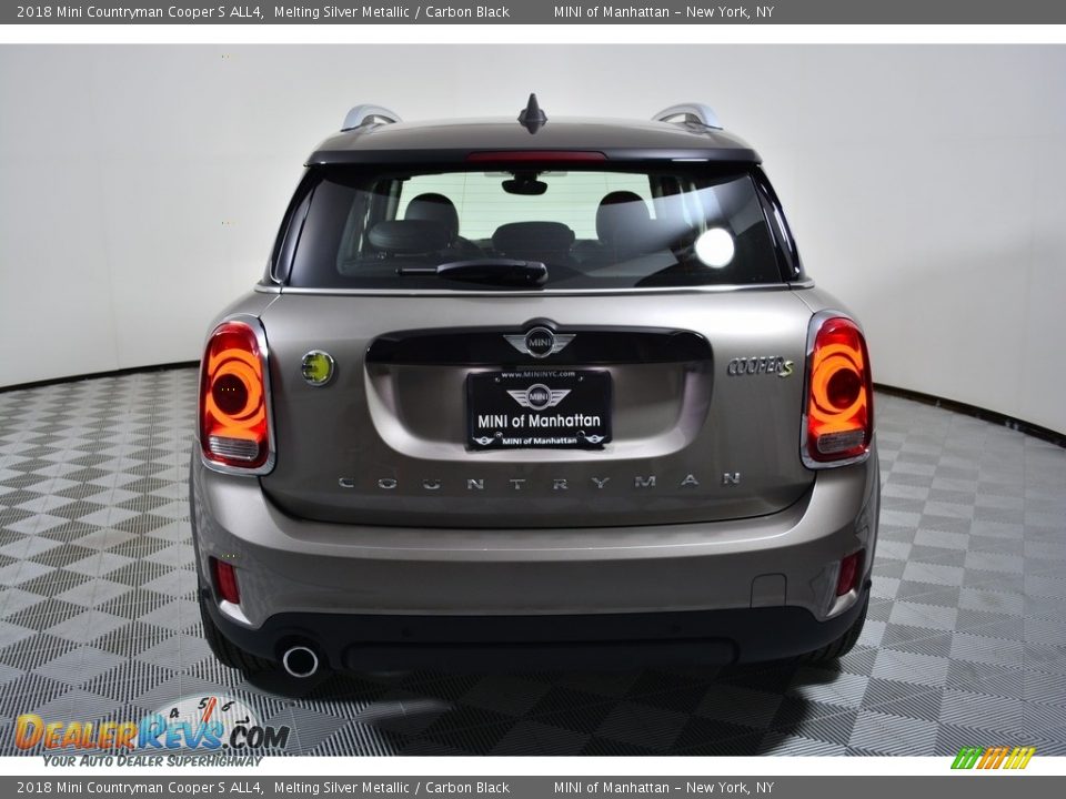2018 Mini Countryman Cooper S ALL4 Melting Silver Metallic / Carbon Black Photo #5