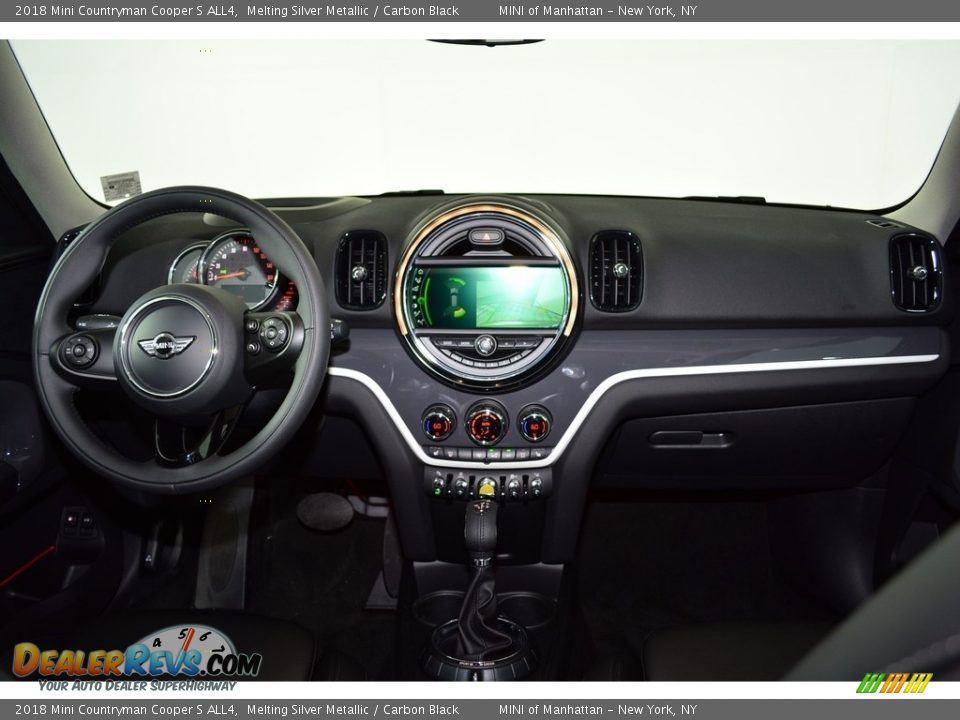 2018 Mini Countryman Cooper S ALL4 Melting Silver Metallic / Carbon Black Photo #10