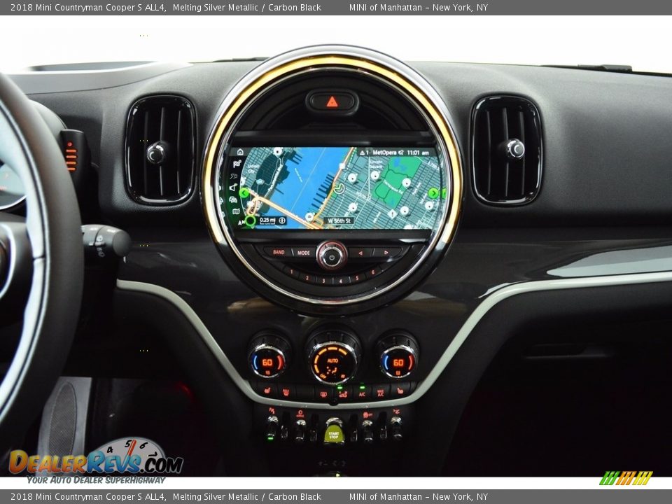 2018 Mini Countryman Cooper S ALL4 Melting Silver Metallic / Carbon Black Photo #11