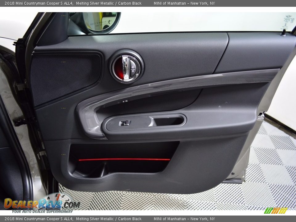 2018 Mini Countryman Cooper S ALL4 Melting Silver Metallic / Carbon Black Photo #19