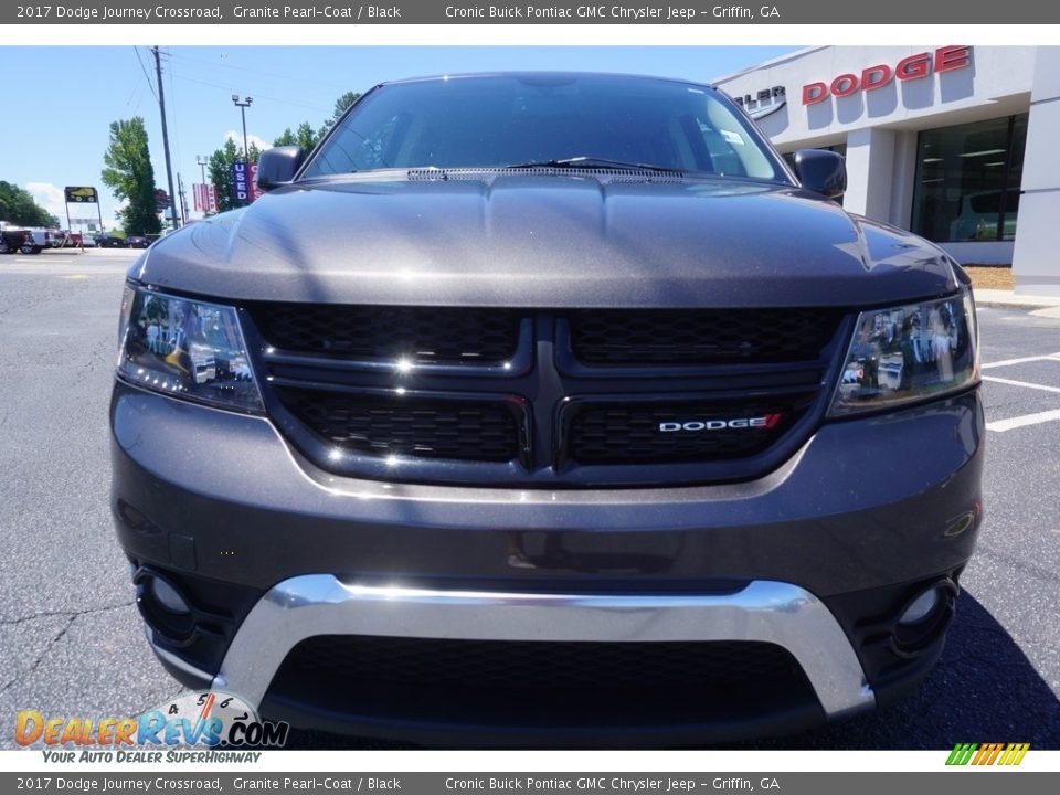 2017 Dodge Journey Crossroad Granite Pearl-Coat / Black Photo #2