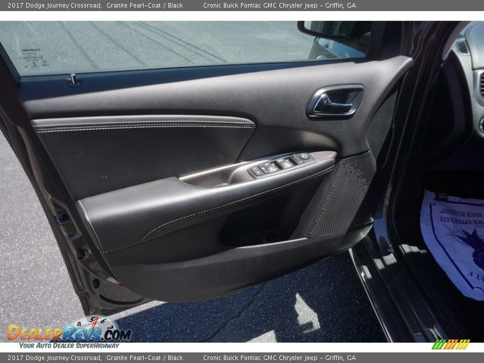 2017 Dodge Journey Crossroad Granite Pearl-Coat / Black Photo #12