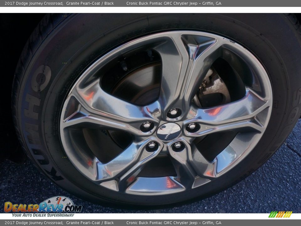 2017 Dodge Journey Crossroad Granite Pearl-Coat / Black Photo #15