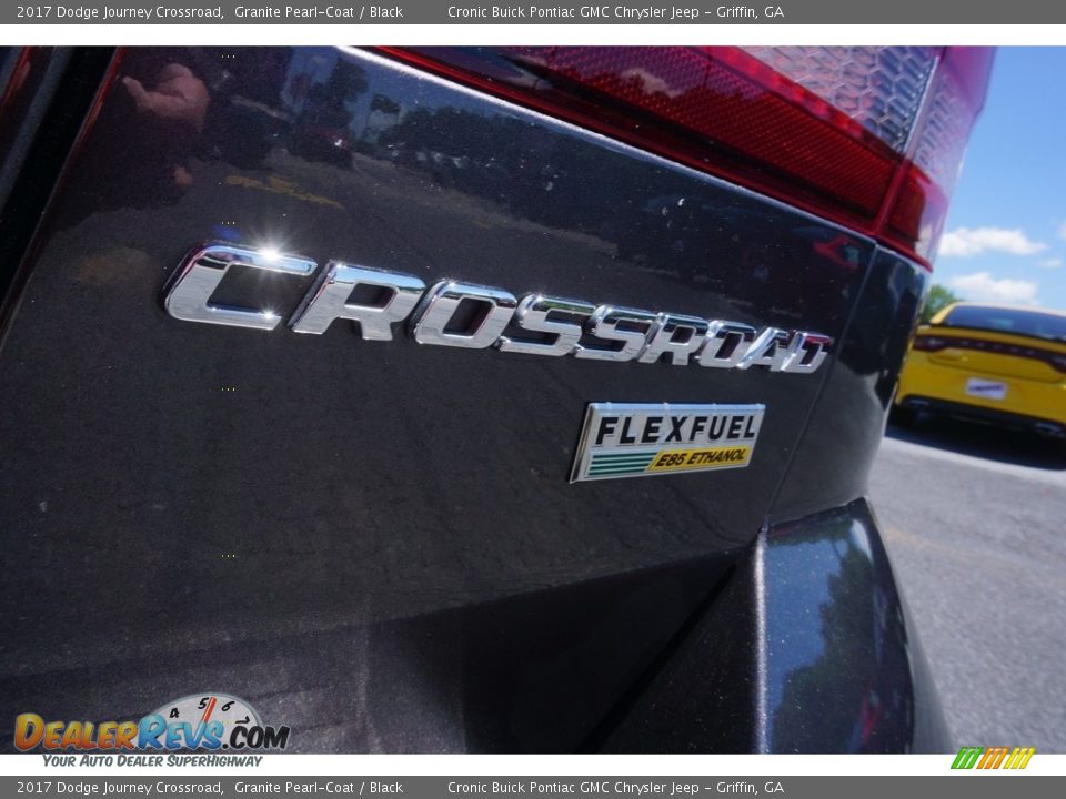 2017 Dodge Journey Crossroad Granite Pearl-Coat / Black Photo #16