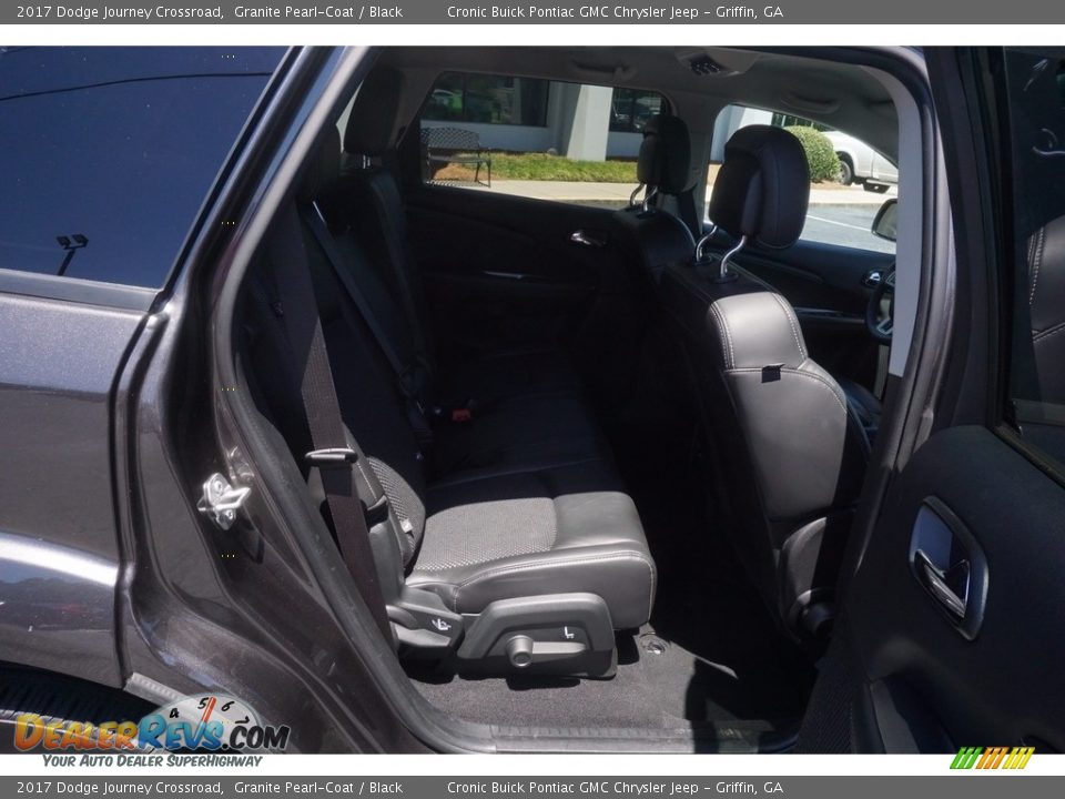 2017 Dodge Journey Crossroad Granite Pearl-Coat / Black Photo #19
