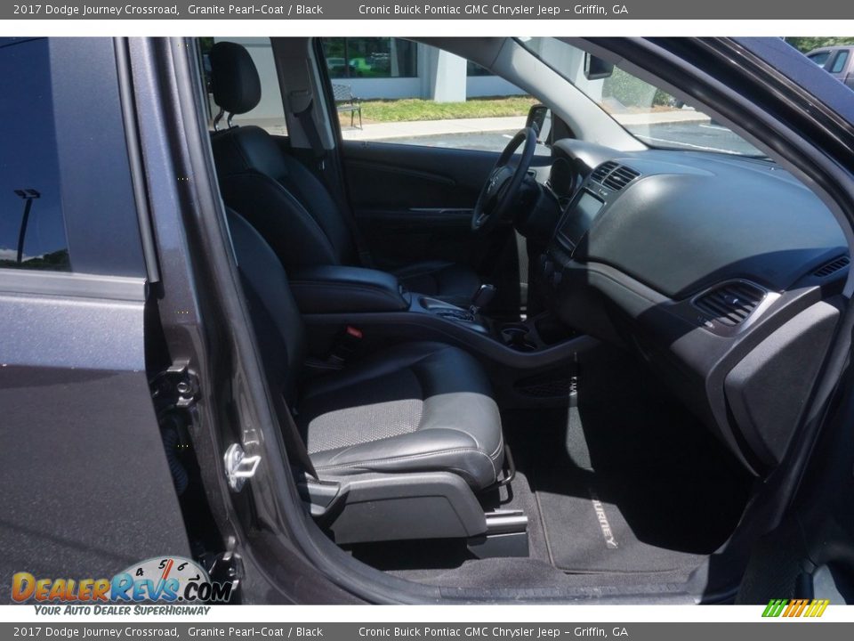 2017 Dodge Journey Crossroad Granite Pearl-Coat / Black Photo #20