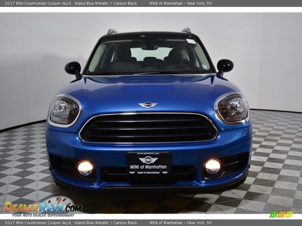 2017 Mini Countryman Cooper ALL4 Island Blue Metallic / Carbon Black Photo #2