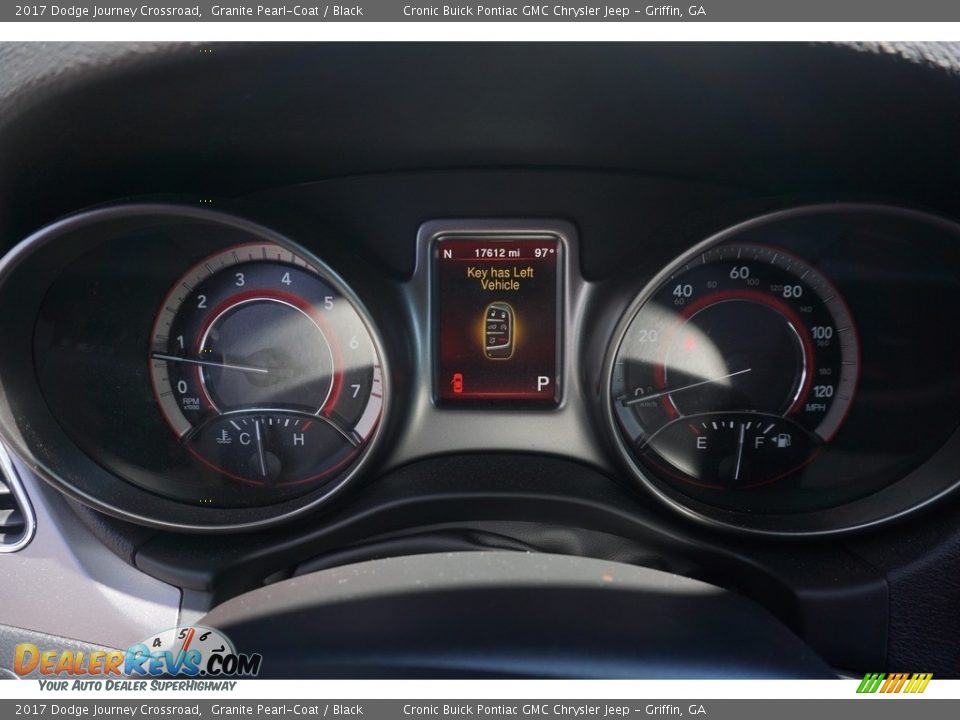 2017 Dodge Journey Crossroad Granite Pearl-Coat / Black Photo #23