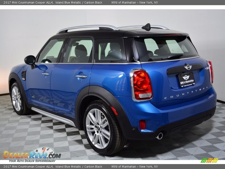 2017 Mini Countryman Cooper ALL4 Island Blue Metallic / Carbon Black Photo #4