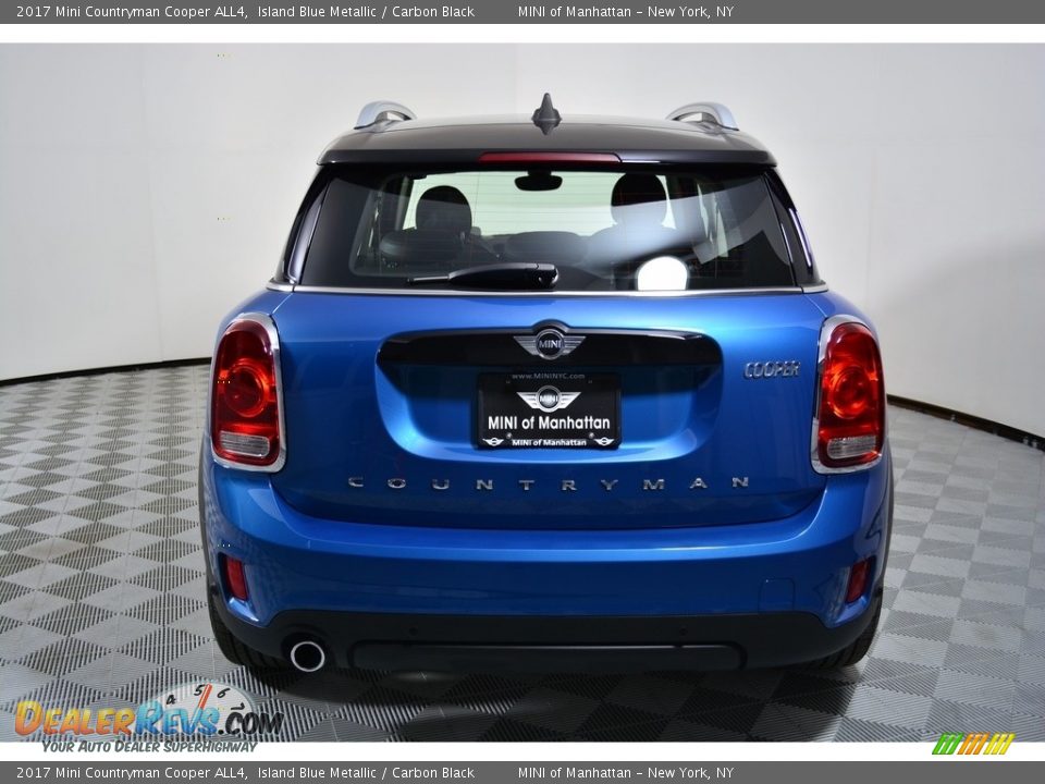 2017 Mini Countryman Cooper ALL4 Island Blue Metallic / Carbon Black Photo #5