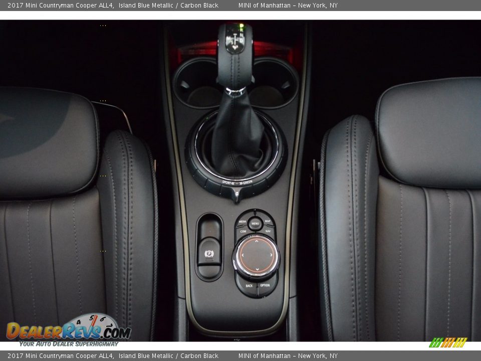 2017 Mini Countryman Cooper ALL4 Island Blue Metallic / Carbon Black Photo #13