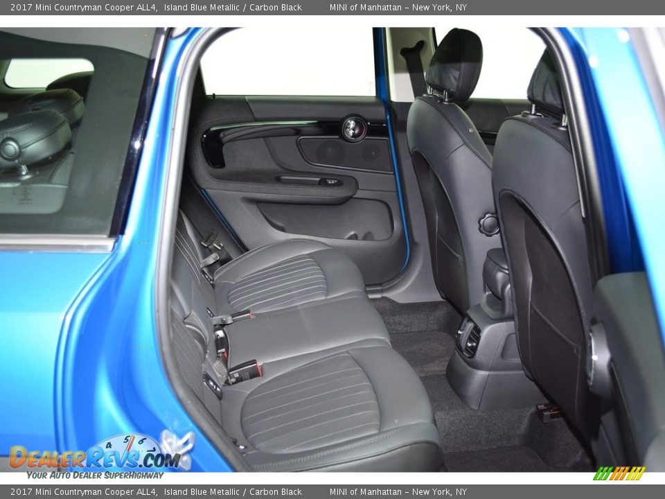 2017 Mini Countryman Cooper ALL4 Island Blue Metallic / Carbon Black Photo #18