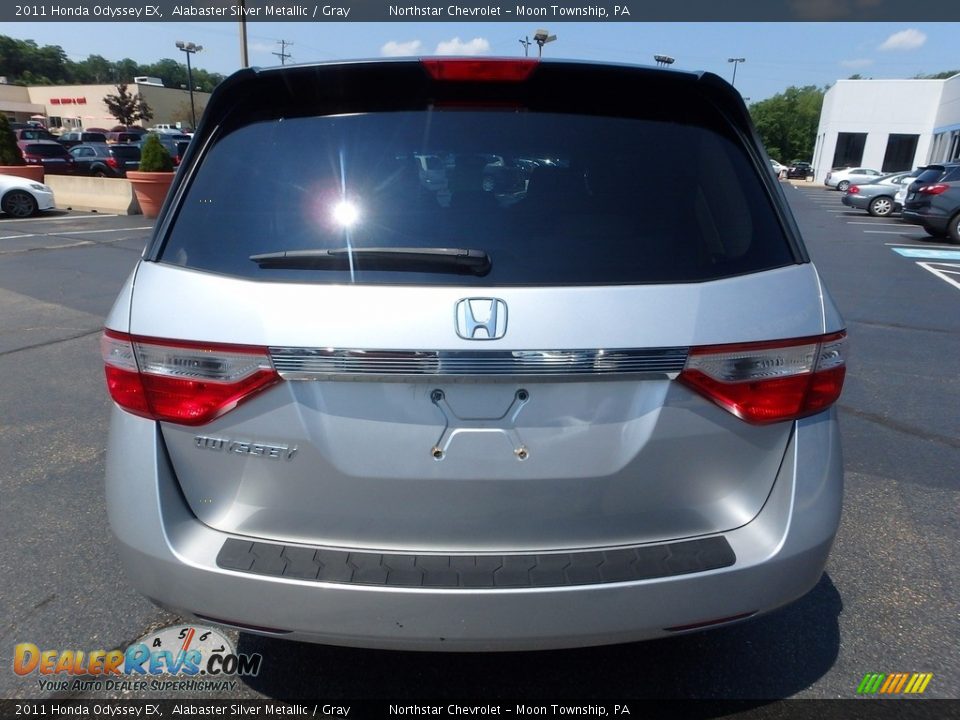 2011 Honda Odyssey EX Alabaster Silver Metallic / Gray Photo #6