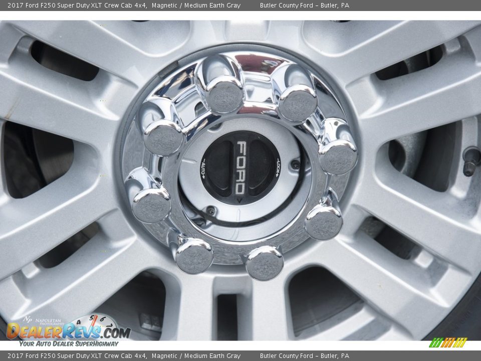 2017 Ford F250 Super Duty XLT Crew Cab 4x4 Magnetic / Medium Earth Gray Photo #3